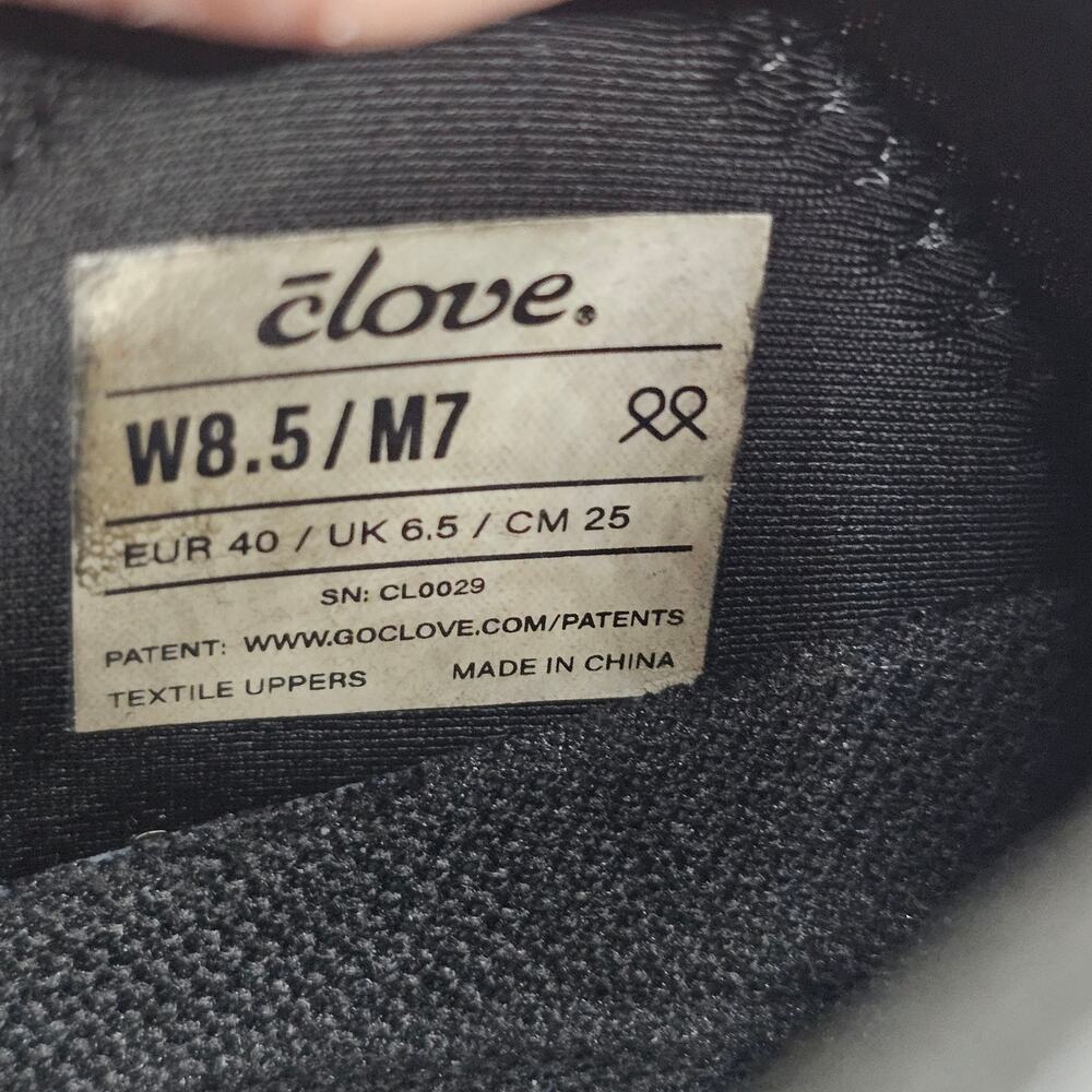 Go Clove SUPERCUSH Alto Black Sneaker Nursing Healthcare Unisex Size W8.5 / M7 - Picture 10 of 10